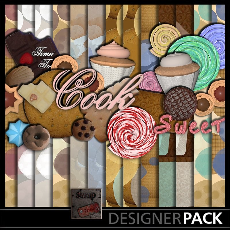 Bundle Sweets Scrap'n'Design Digital Bundles 4,25 €