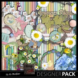 Bundle Printemps-Pâques Digital Bundles Scrap'n'Design 5,75 €