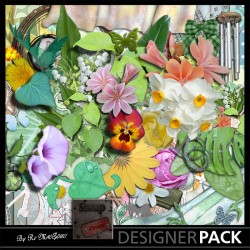 Dites le avec des Fleurs XXL Digital Bundles Scrap'n'Design 11,90 €