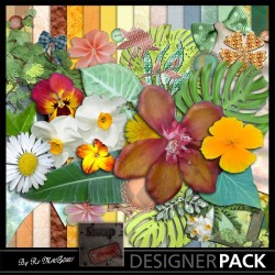 Dites le avec des Fleurs XXL Digital Bundles Scrap'n'Design 11,90 €