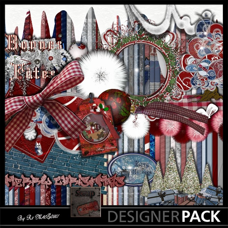 Christmas XXL 01 Scrap'n'Design Digital Bundles 10,90 €