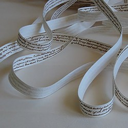 Cream Ribbon & Text Ribbons 1,20 €