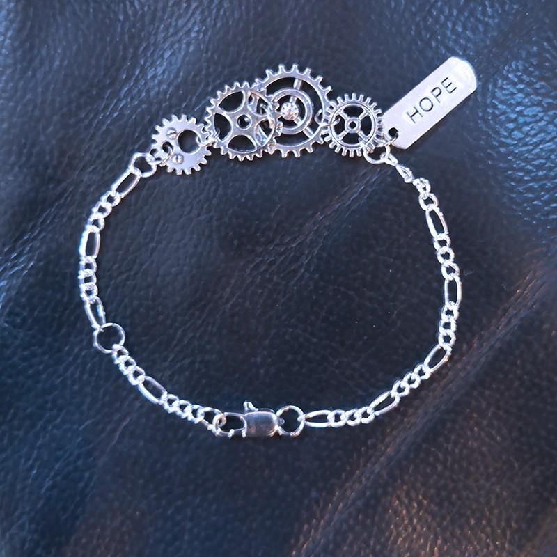 Steampunk & Word Bracelet Scrap'n'Design Bracelets 12,50 €