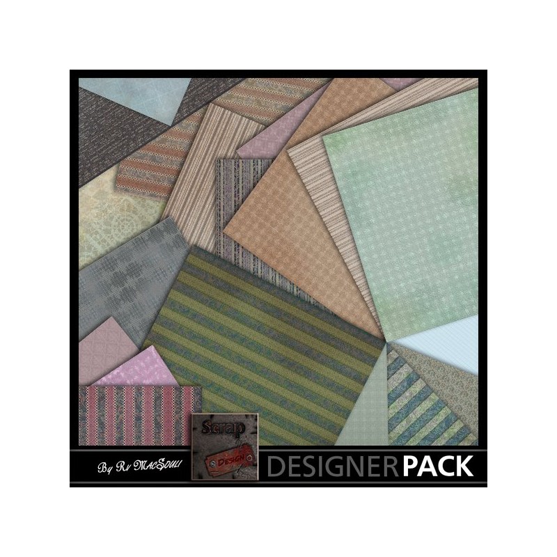 Papier à La Française 01 Kits Papiers Scrap'n'Design 1,80 €