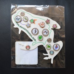 Brads Frog Scrap'n'Design Brads-Buttons 4,50 €