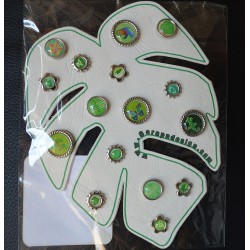 Brads Monstera Scrap'n'Design Brads-Buttons 4,50 €