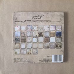 Tim Holtz Ideaology Etcetera Paper Stash 8x8 TH93551