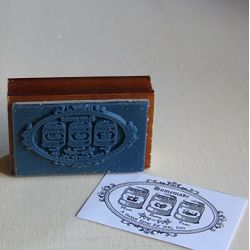 Hand Made 01 Stamp Stamps-Inks-Powder 3,90 €