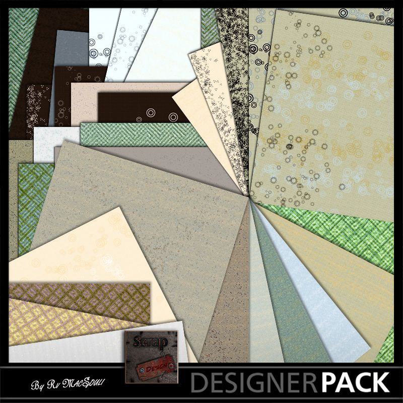 Papiers Éternité Kits Papiers Scrap'n'Design 2,49 €
