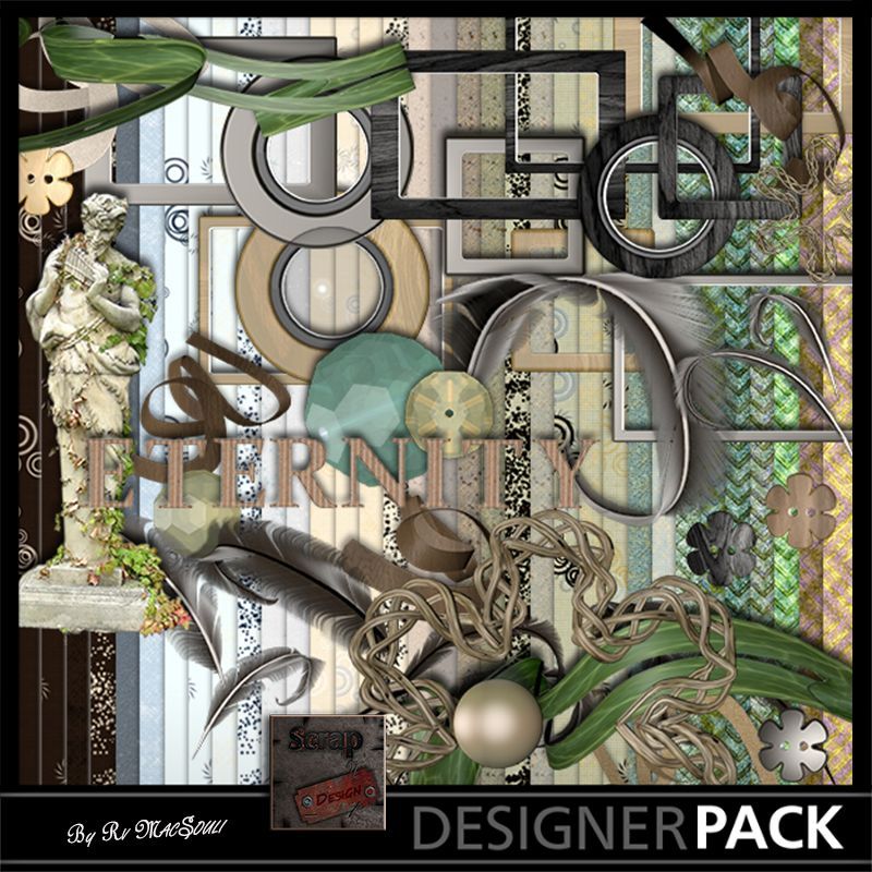 Éternité combo 01 Kits Digitaux Scrap'n'Design 7,49 €