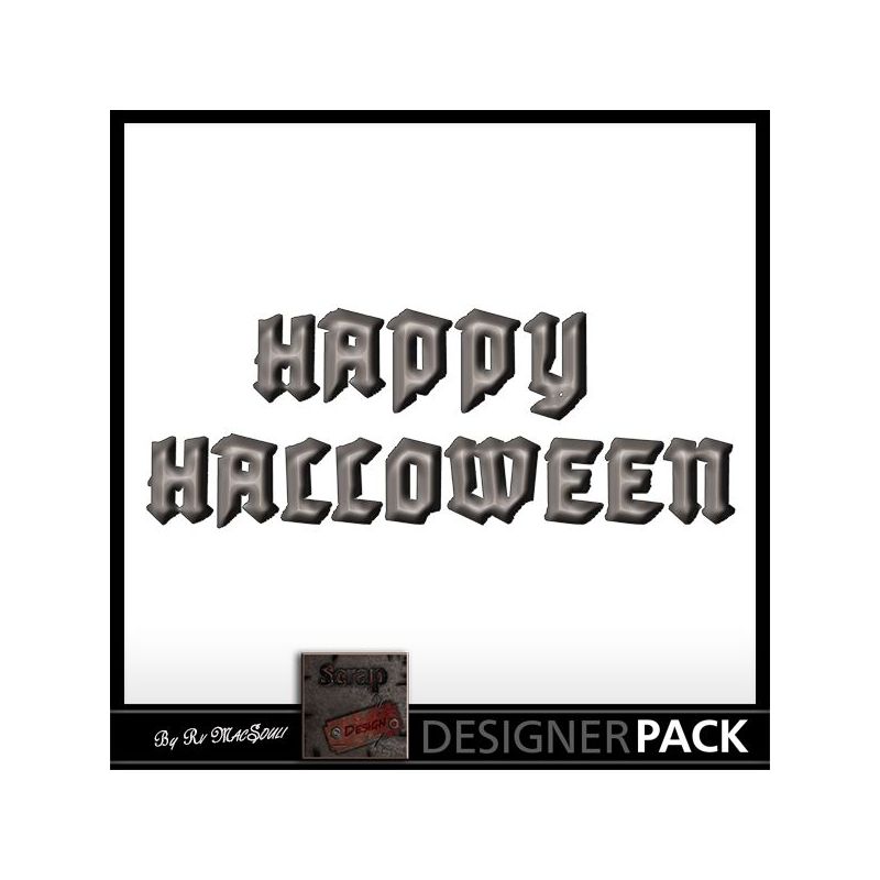 Monogrammes Big Boo Scrap'n'Design Alphas 0,99 €