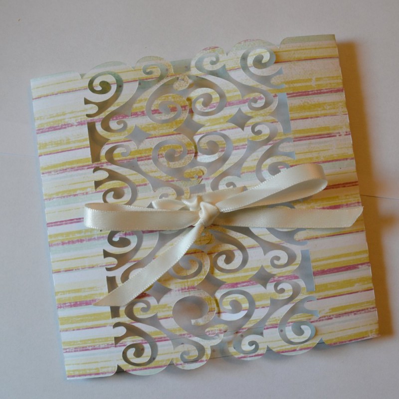 Simple wedding invitation Scrap'n'Design Card Making 4,90 €