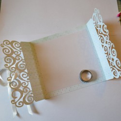 Simple wedding invitation Scrap'n'Design Card Making 4,90 €