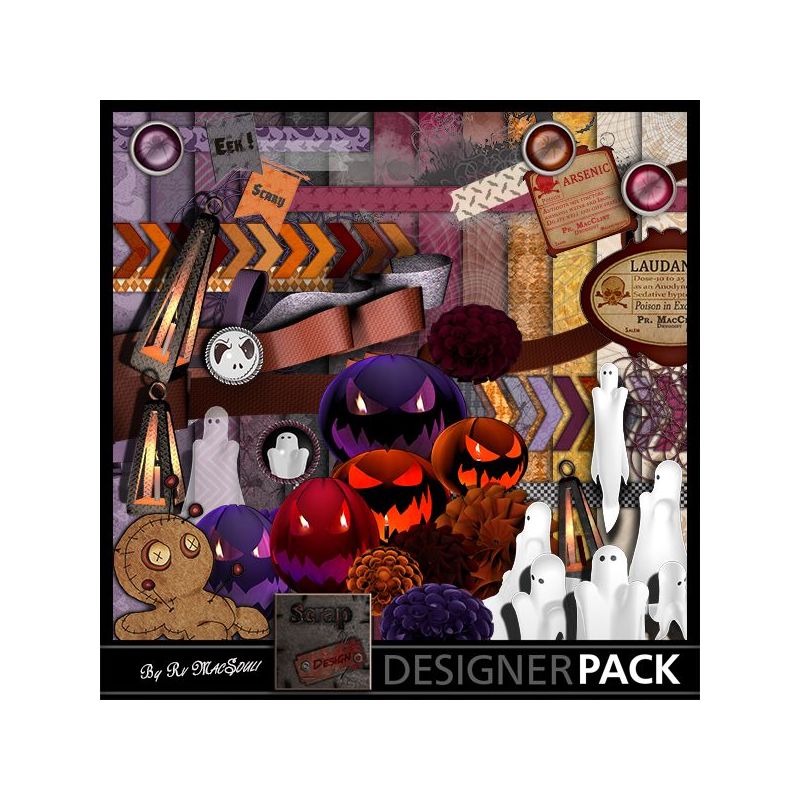 Big Boo Kit Scrap'n'Design Digital Kits 6,49 €