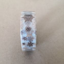 Masking Tape Cream Snowflakes Ribbons-Masking Tapes 3,25 €