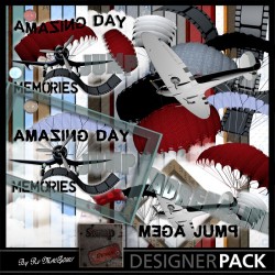 Parachutisme Bundle Digital Bundles Scrap'n'Design 4,75 €